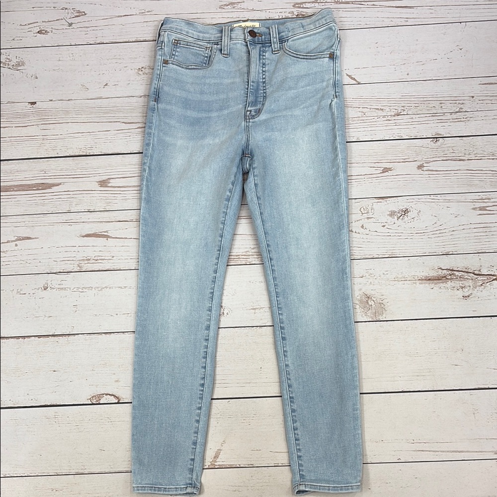 Madewell Blue Skinny Jeans with Sleek Fit